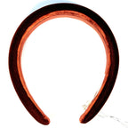 JENNIFER BEHR x Veronica Beard Tori Velvet Headband Rust Brown (MSRP $188)