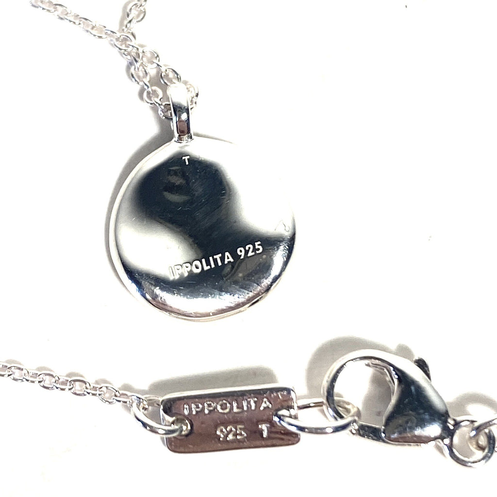 IPPOLITA .925 Silver Diamond Pave Stardust Flower Pendant Necklace (MSRP $995)