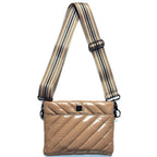 THINK ROYLN Diagonal Bum Bag 2.0 Shoulder Crossbody Glossy Caramel (MSRP $108)