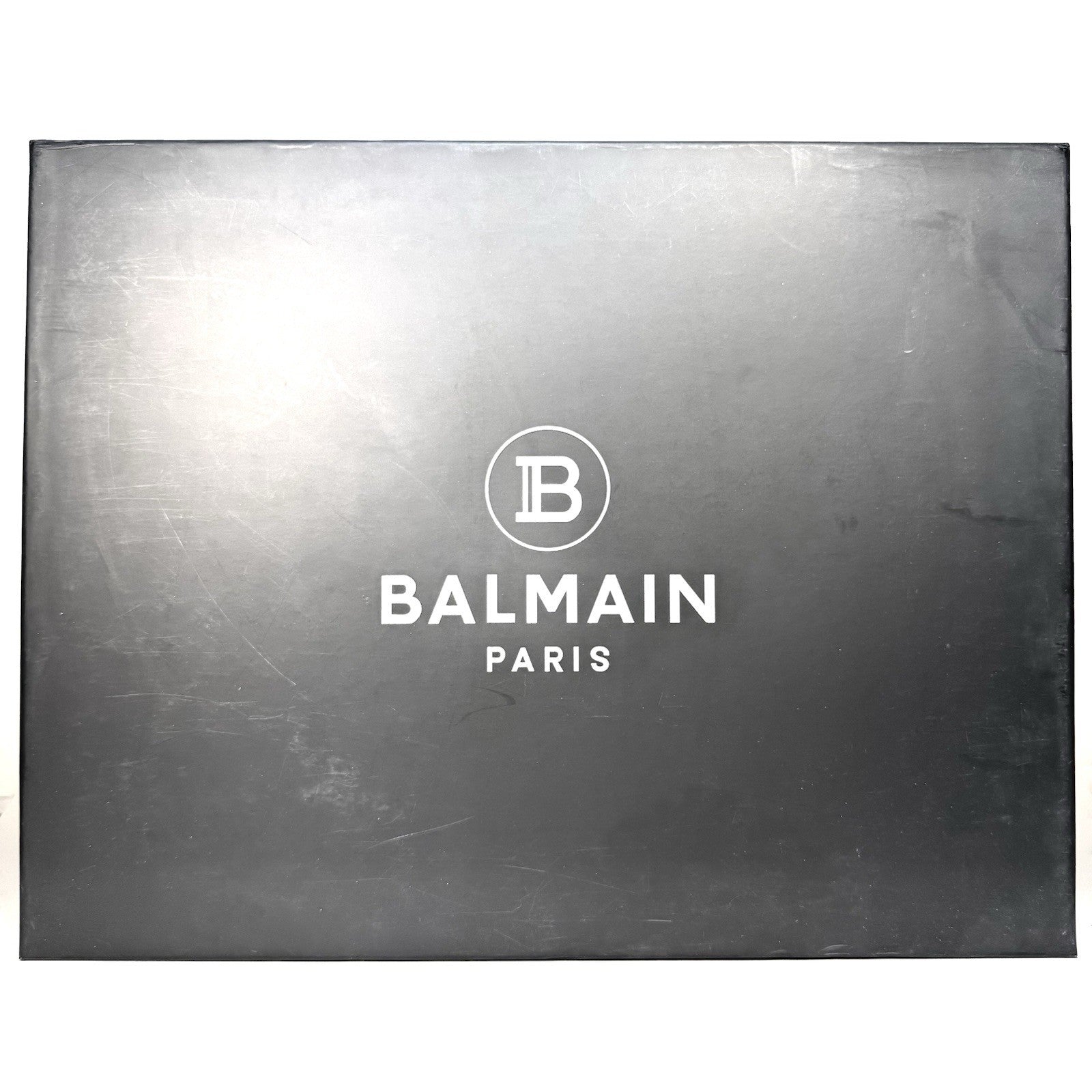 BALMAIN Mens Unicorn Neoprene Leather Low Top Sneakers Red Black (MSRP $1,295)