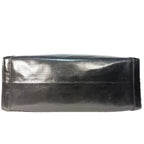 RAG & BONE Jet Coated Canvas Shoulder Tote Bag Black (MSRP $298)