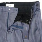 REISS Mens Hiked Wool Mixer Dress Trousers Pants Blue (MSRP $285)