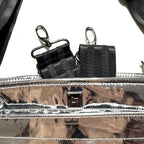 THINK ROYLN Bum Bag 2.0 Shoulder Crossbody Mirror Silver (MSRP $108)