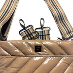 THINK ROYLN Diagonal Bum Bag 2.0 Shoulder Crossbody Glossy Caramel (MSRP $108)