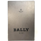 BALLY Scribe Mens Aubonne Polished Calf Leather Lace Up Dress Shoes Black