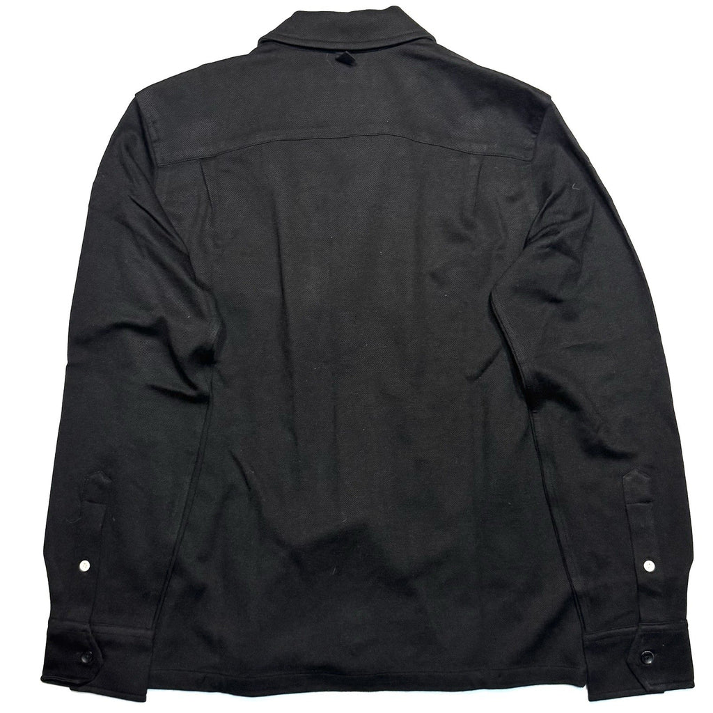 RAG & BONE Mens Stanton Manteco Fabric Over Shirt Jacket Black (MSRP $495)