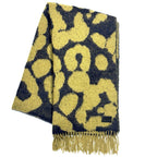 RAG & BONE Piper Wool Blend Spotted Knit Scarf Green (MSRP $248)