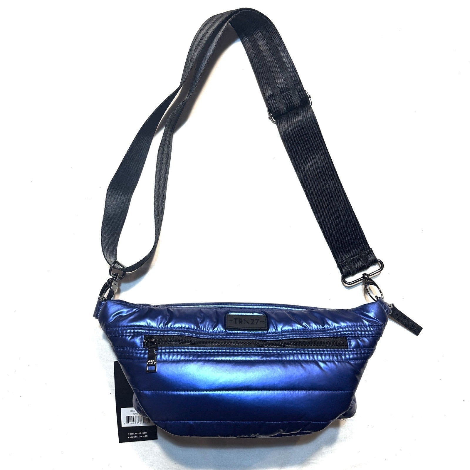 THINK ROYLN Triple Threat Sling Crossbody Bag Electric Blue (MSRP $158)