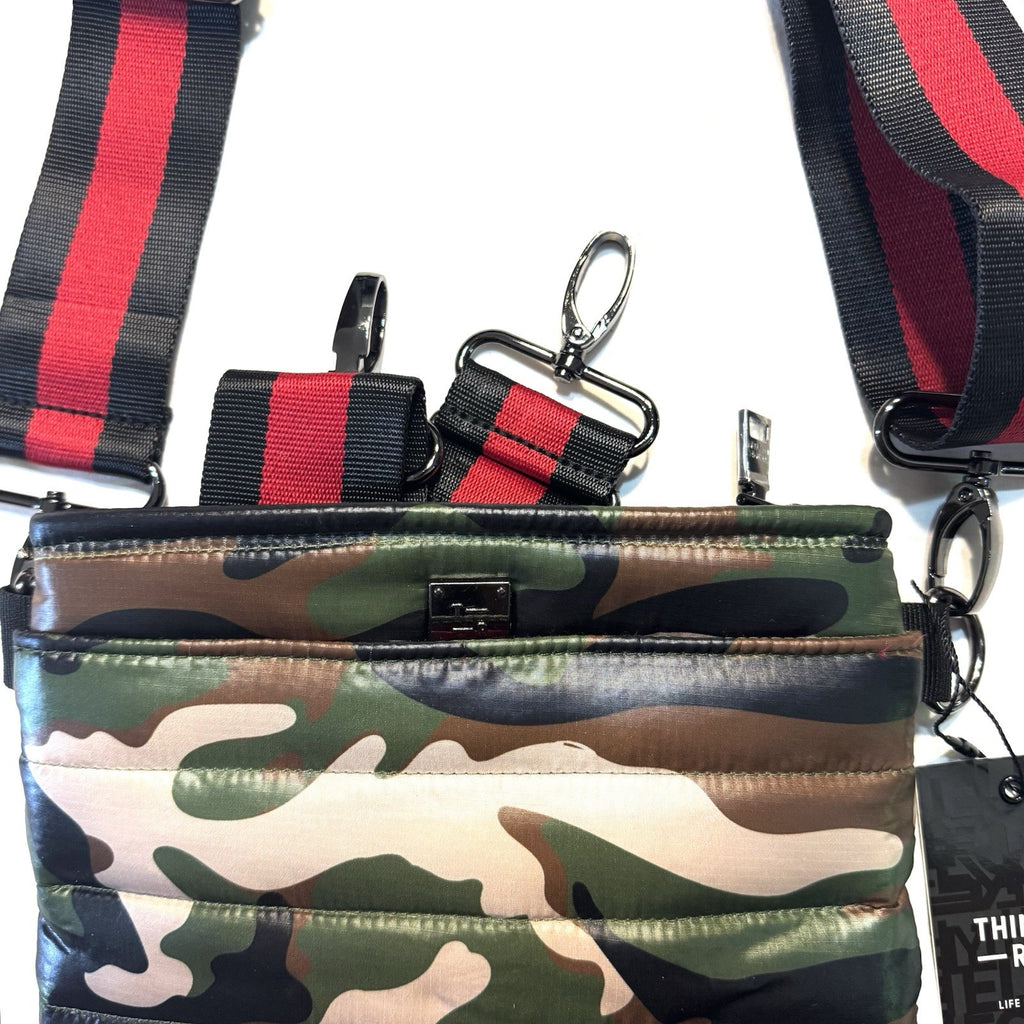 THINK ROYLN Bum Bag Shoulder Crossbody Camo Olive Green (MSRP $98)