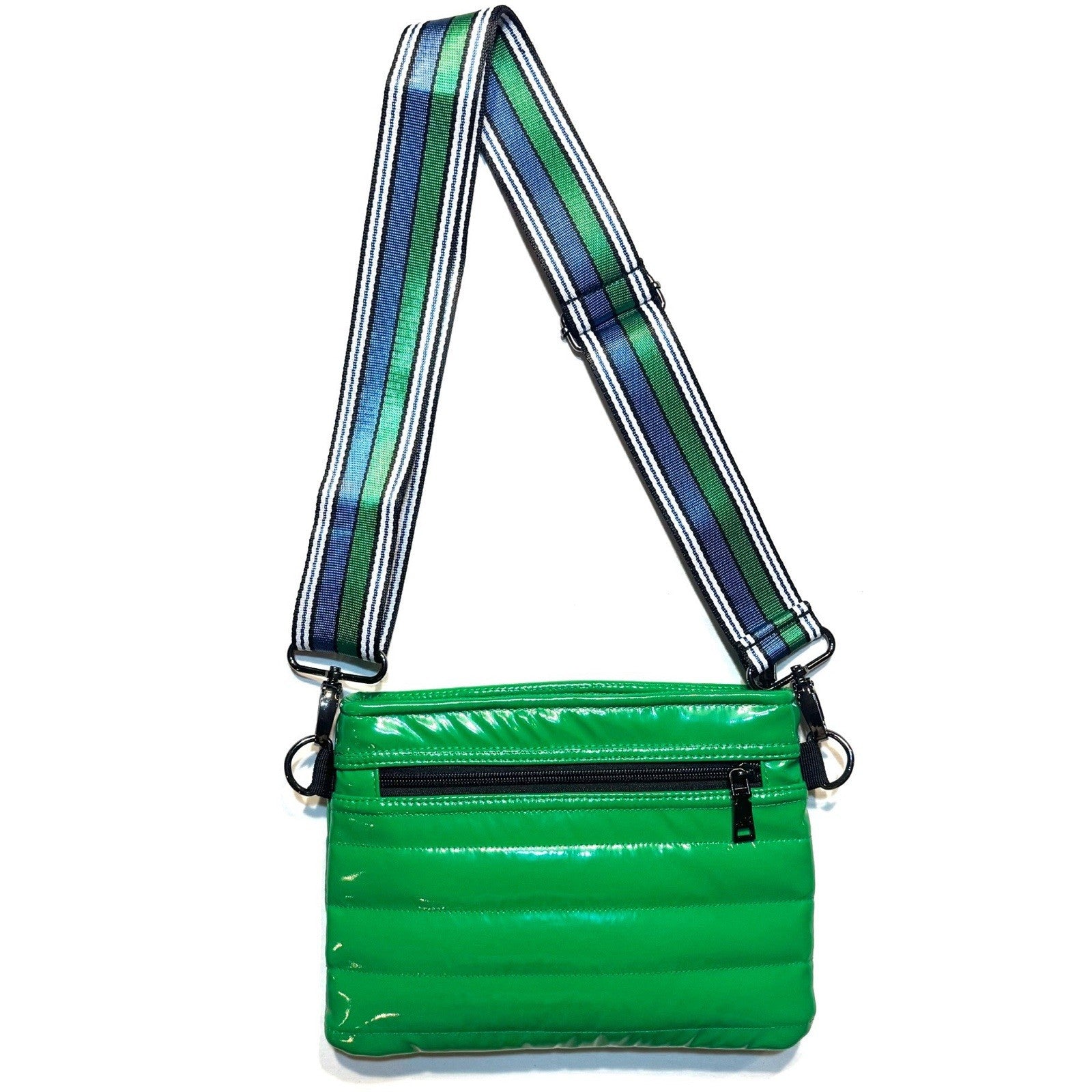 THINK ROYLN Bum Bag 2.0 Shoulder Crossbody Patent Club Green (MSRP $108)