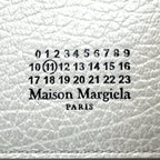MAISON MARGIELA Womens Leather Phone Shoulder Pouch Wallet Bag White (MSRP $370)