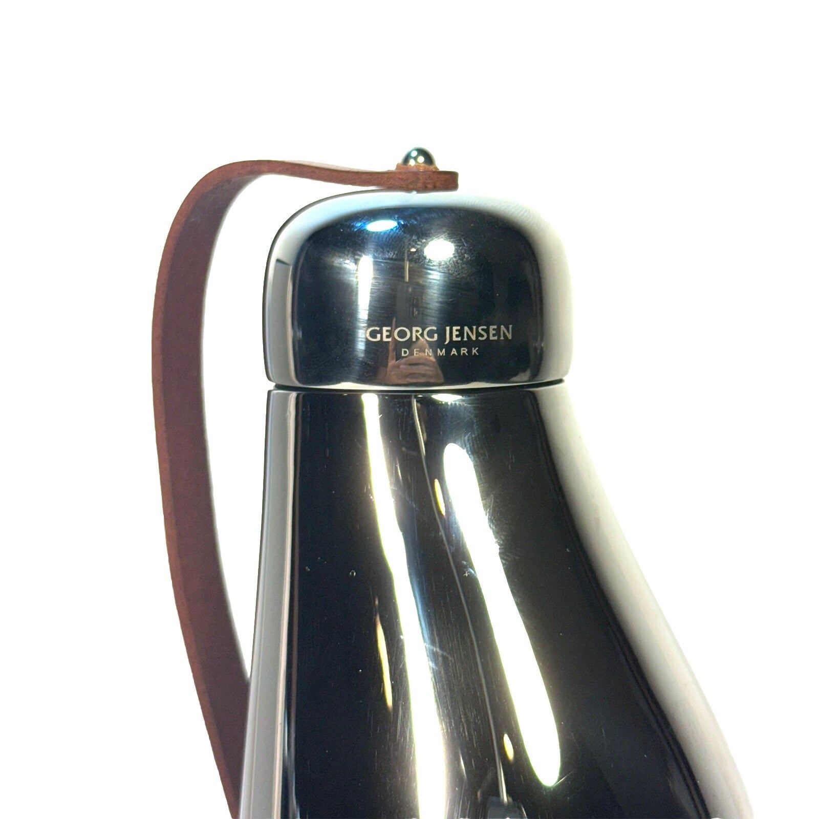 GEORG JENSEN Sky Collection Polished Stainless Steel Water Bottle Silver 0.5L
