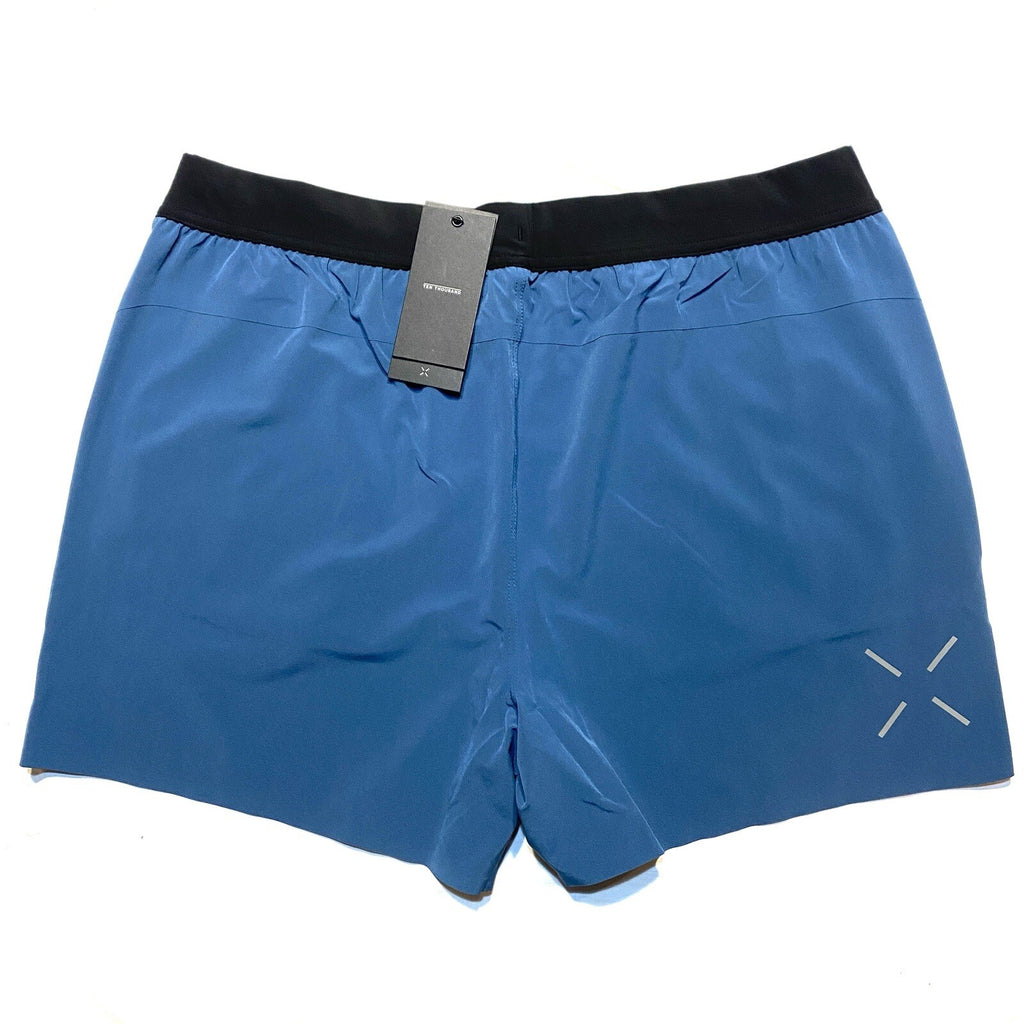 TEN THOUSAND Mens 5in Interval Shorts No Liner Ensign Blue XXL (MSRP $68)