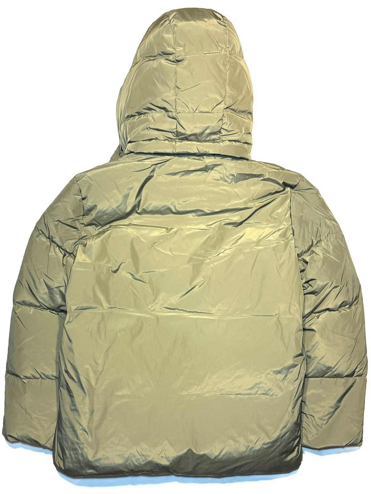 JENNI KAYNE Womens Duck Down Feather Puffer Jacket Coat Sage Green (MSRP $425)