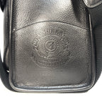 GHURKA Overlander No. 3 Leather Messenger Bag Vintage Black (MSRP $1,795)