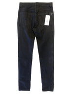KATHARINE HAMNETT Womens Mick Cotton High Waist 5 Pocket Skinny Pants Black
