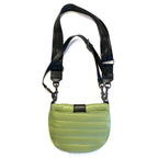THINK ROYLN Womens Fortune Puffer Crossbody Bag Olive Green (MSRP $144)