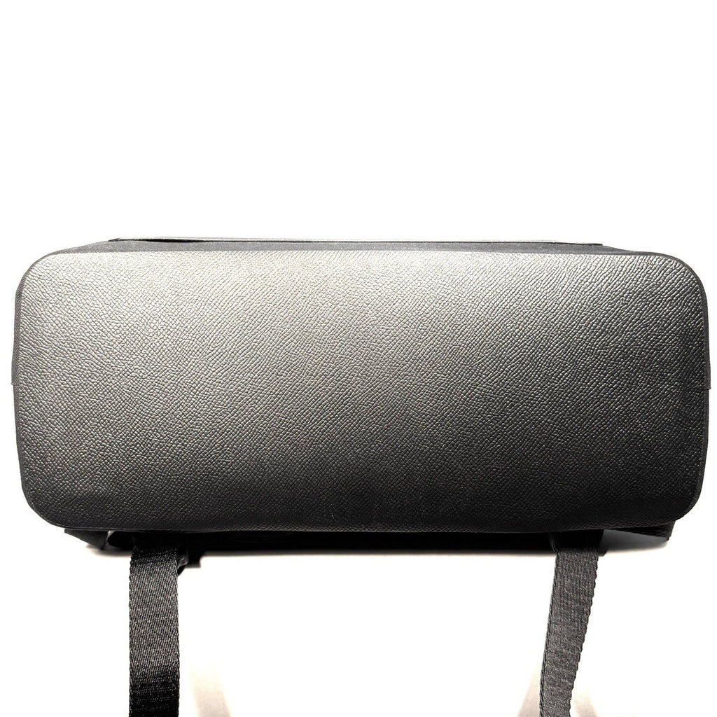 MAISON MARGIELA Mackintosh Solar Panel Roll Top Backpack Black (MSRP $1,760)