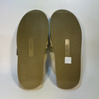 SUICOKE x John Elliott Mens Polar Fleece Mule Slip On Slides Cream 9 (MSRP $220)
