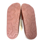 BALLY Mens Scotty Heritage Logo Rubber Slides Sandals Dark Red (MSRP $255)
