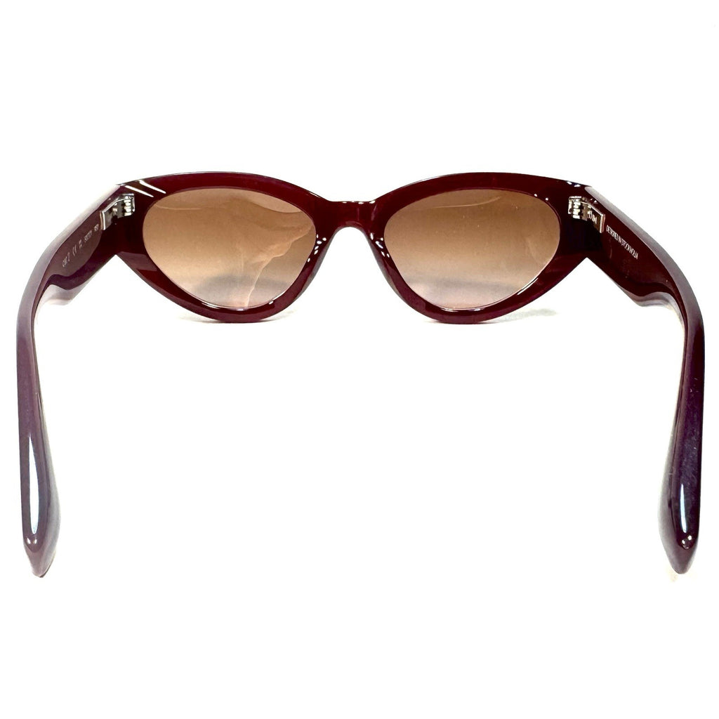 CHIMI x Veronica Beard Womens Core 06 Cat Eye Sunglasses Burgundy (MSRP $165)