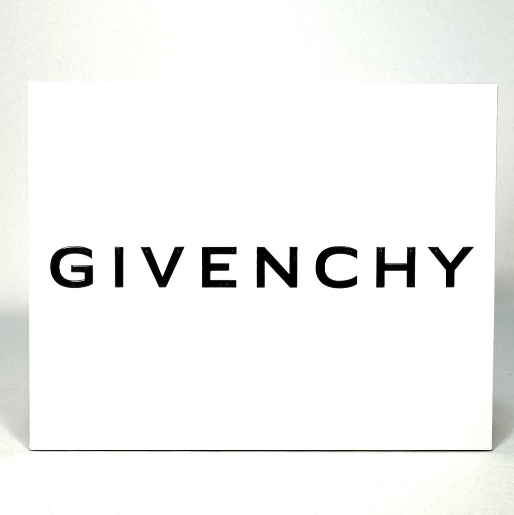 GIVENCHY 4G Logo Padlock Pendant Key Charm Gunmetal Black (MSRP $340)