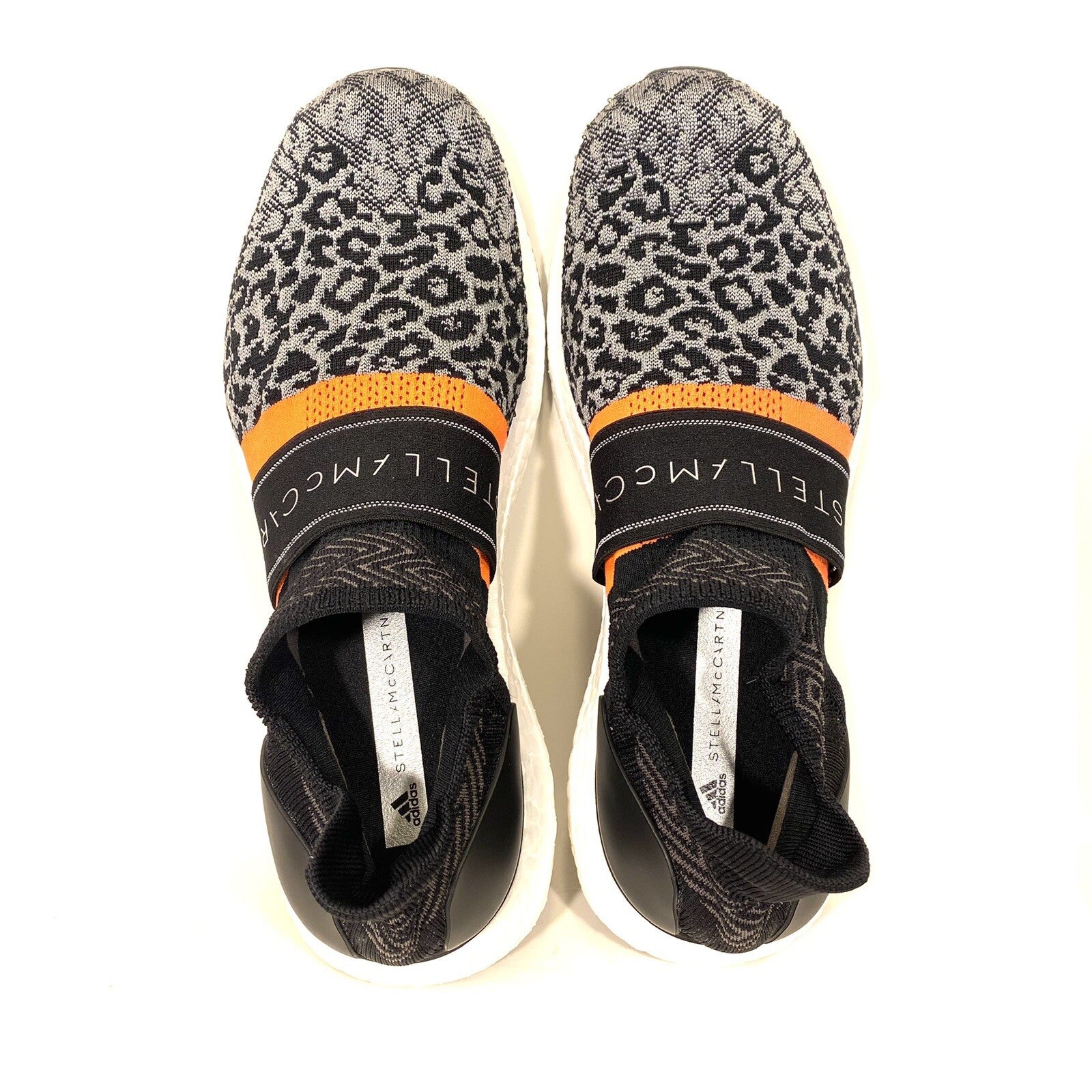 ADIDAS STELLA MCCARTNEY Womens UltraBoost 3D Knit Sneakers Black (MSRP $230)