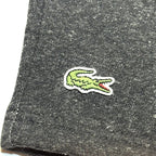 LACOSTE Sport Mens Big and Tall Fleece Sweat Shorts Charcoal Grey (MSRP $80)
