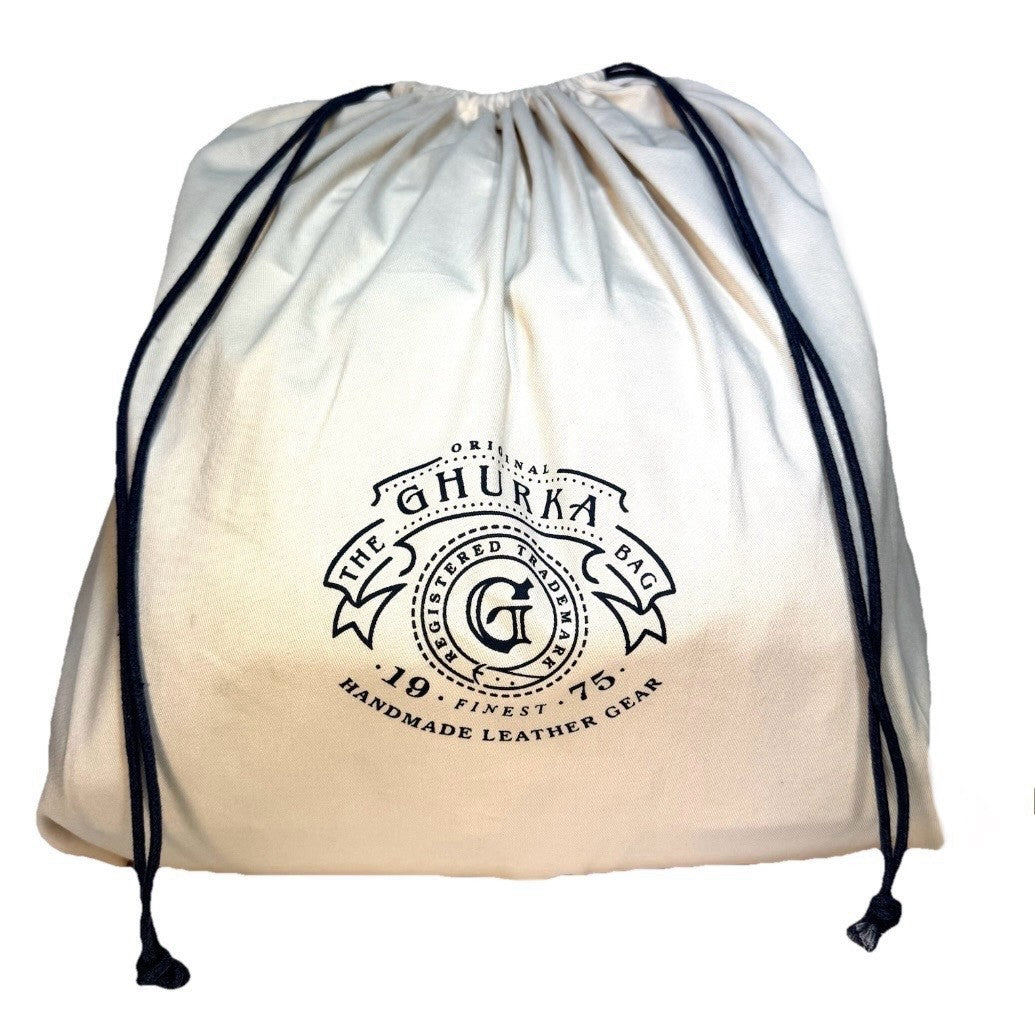 GHURKA Blazer No. 278 Plaid Wool Leather Backpack Vintage Chestnut (MSRP $1,495)