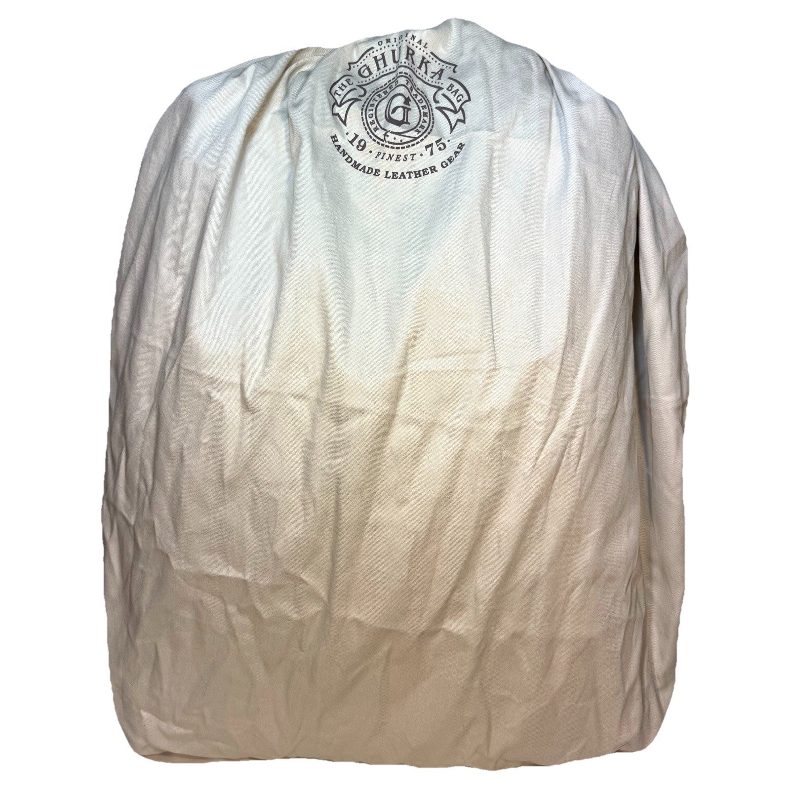 GHURKA Trolley No. 440 Canvas Leather 22" Rolling Carryon Suitcase (MSRP $1,400)