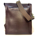 GHURKA Gearpack No. 4 Leather Messenger Bag Vintage Walnut Brown (MSRP $1,295)