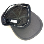 RAG & BONE Mens Aron Quilted Logo Baseball Cap Hat Asphalt Grey (MSRP $125)