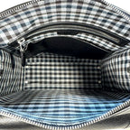 GHURKA Gearpack No. 4 Leather Messenger Bag Vintage Black (MSRP $1,295)