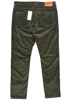 LUCIANO BARBERA Mens 5 Pocket Corduroy Pants Forest Green (MSRP $545)