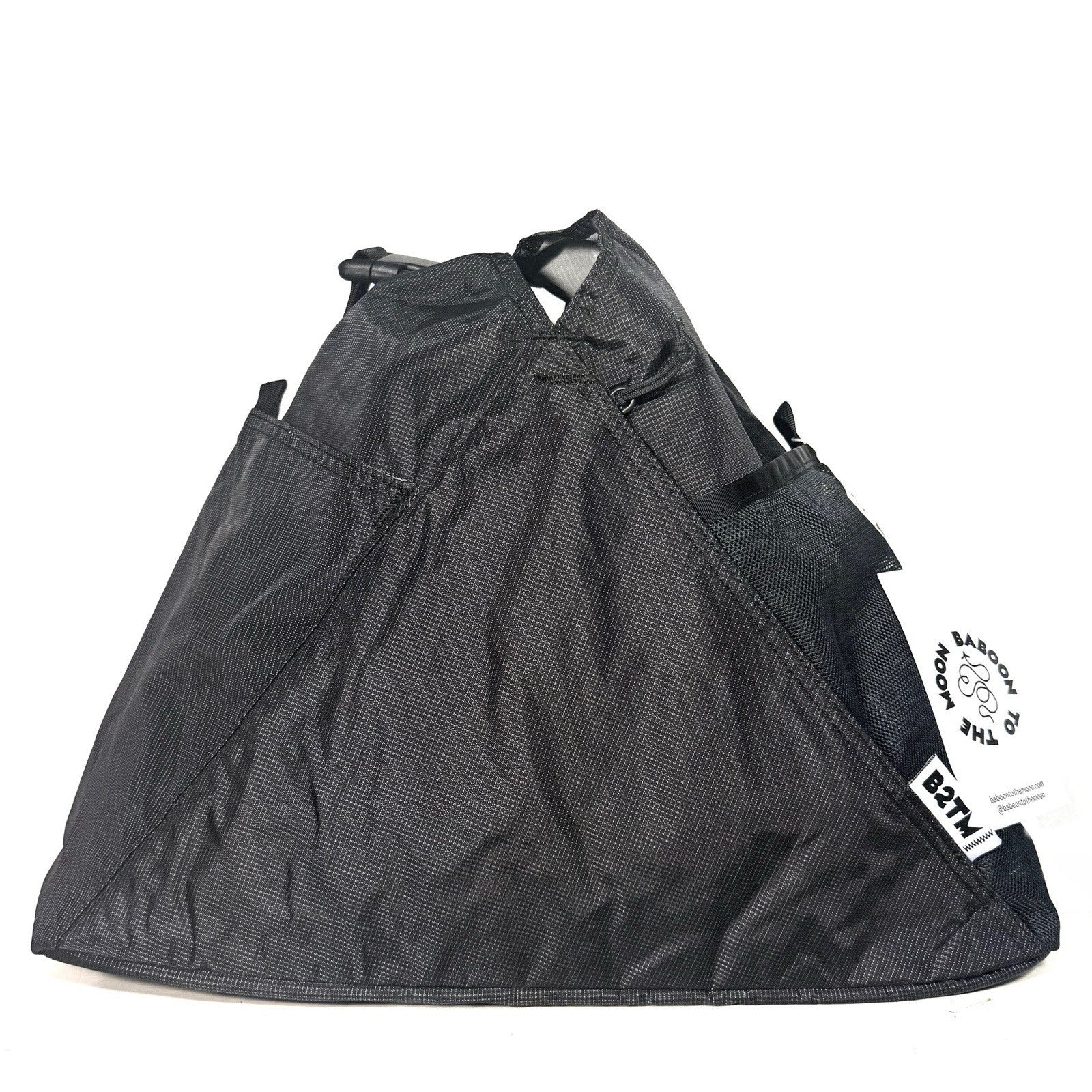 BABOON TO THE MOON Triangle Tote Bag Black Medium (MSRP $99)