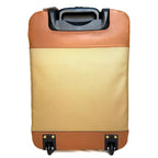 GHURKA Trolley No. 440 Canvas Leather 22" Rolling Carryon Suitcase (MSRP $1,400)