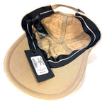 RAG & BONE Mens Aron Quilted Logo Baseball Cap Hat Camel Beige (MSRP $125)
