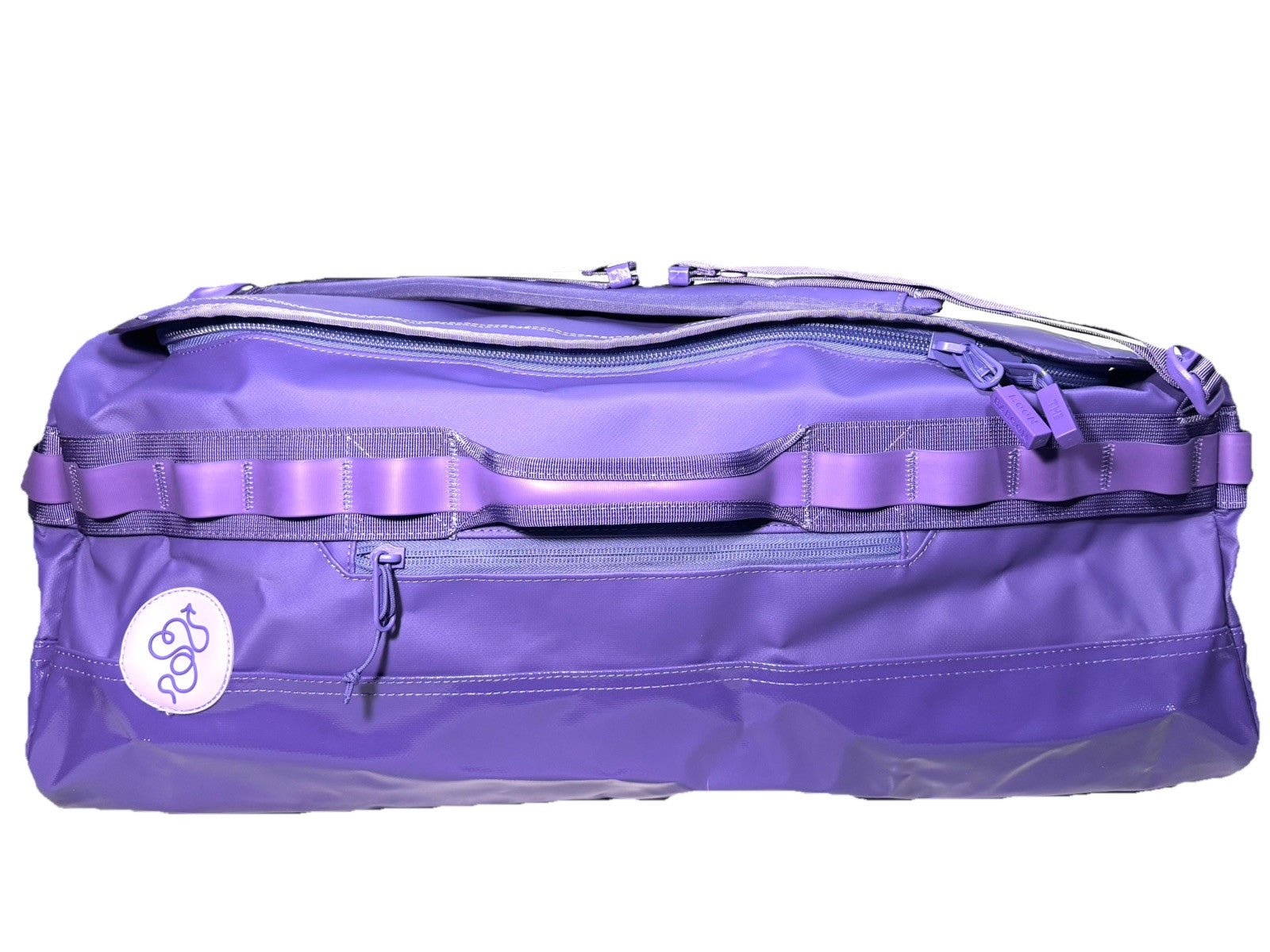 BABOON TO THE MOON Go-Bag Backpack Luggage Duffle Purple Big 60L (MSRP $195)