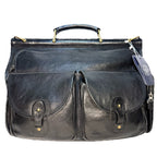 GHURKA Marley Hodgson Vintage 2001 Garrison No. 147 Leather Briefcase Black
