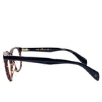 RAG & BONE Womens RNB3025 086 Wayfarer Eyeglasses Frames Dark Havana Brown