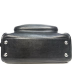 GHURKA Gearpack No. 4 Leather Messenger Bag Vintage Black (MSRP $1,295)