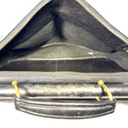 GHURKA Marley Hodgson Vintage 2001 Garrison No. 147 Leather Briefcase Black