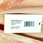 RAMY BROOK Printed Poppy Sleeveless Long Maxi Dress Droco Pink (MSRP $595)
