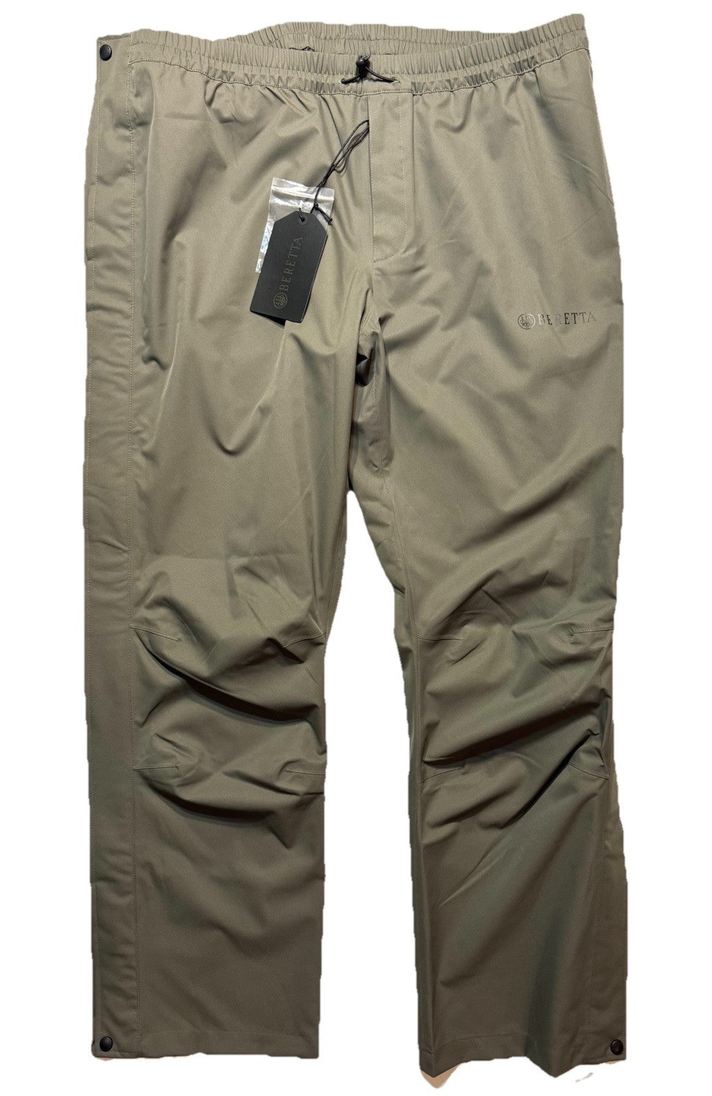 BERETTA Mens Active Waterproof Packable Overpants Green 3XL (MSRP $179)
