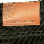 LUCIANO BARBERA Mens 5 Pocket Corduroy Pants Forest Green (MSRP $545)