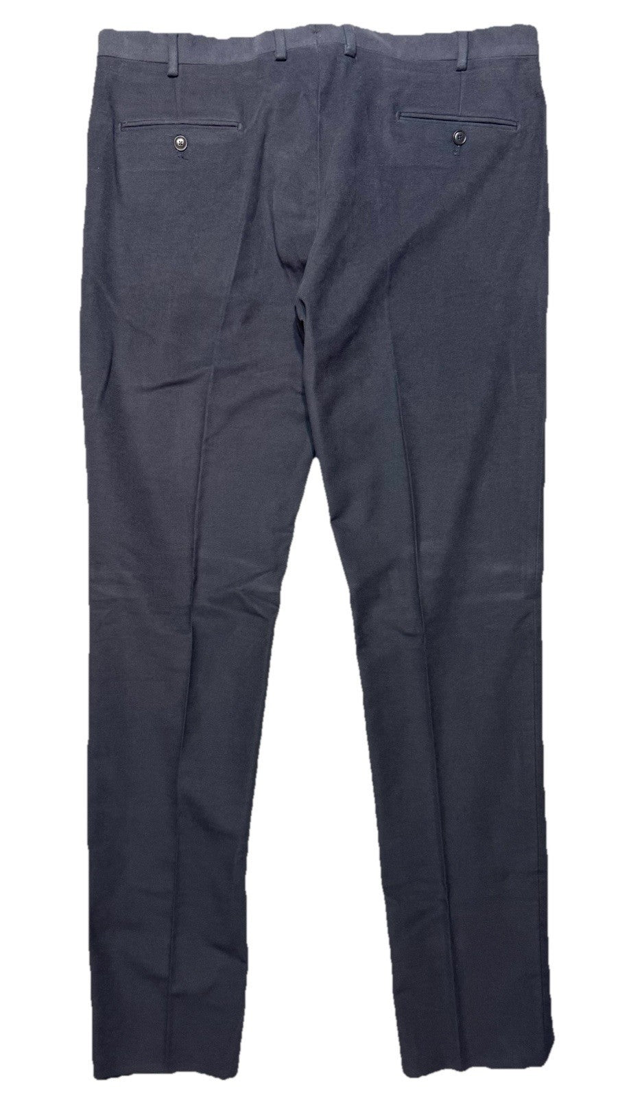 LUCIANO BARBERA Mens Cotton Moleskin Trouser Pants Grey (MSRP $545)