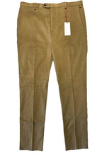 LUCIANO BARBERA Mens Brushed Wool Twill Trouser Pants Tan (MSRP $445)