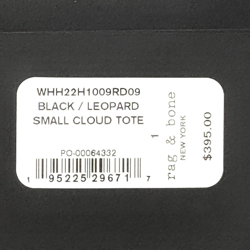 RAG & BONE Leopard Faux Fur Cloud Tote Bag Small (MSRP $395)