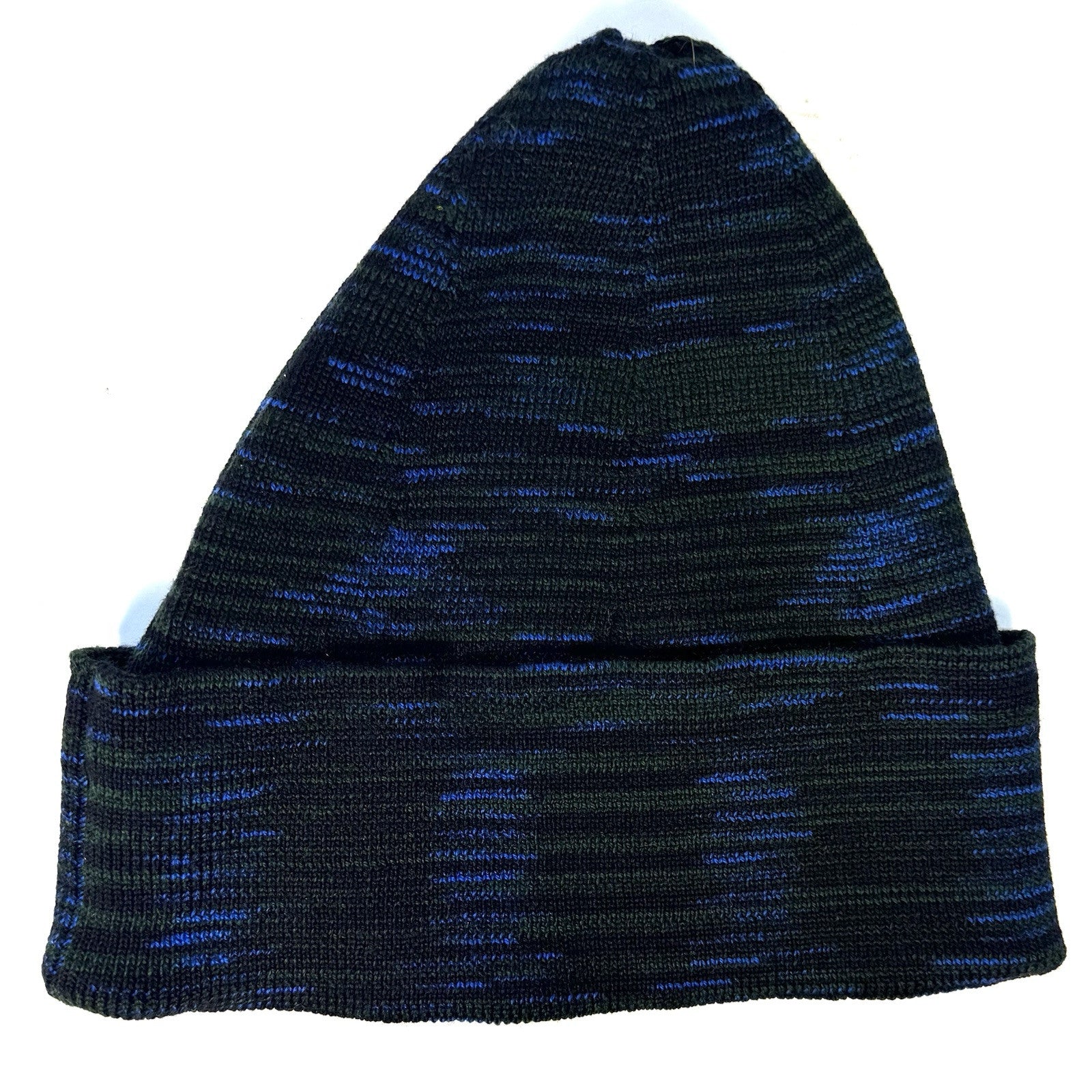 MISSONI Wool Knit Blended Stripe Beanie Winter Hat Green (MSRP $260)