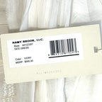RAMY BROOK Tate Sleeveless Embroidered Long Maxi Dress Ivory White (MSRP $595)